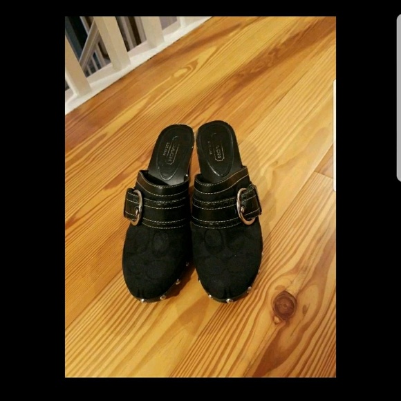 Coach clogs size 7.5 - Picture 3 of 3